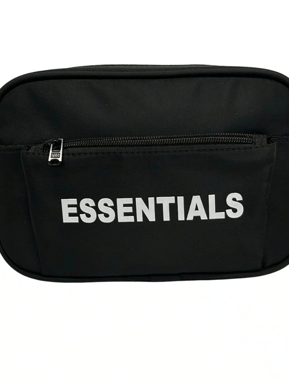 FOG ESSENTIALS Black White Nylon Bum Bag